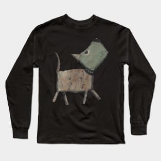 Collage Doggy, Dog Walking Tall Long Sleeve T-Shirt